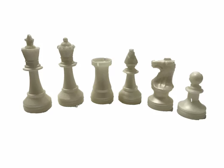 Реальное фото Шахматы обиходные гроссм. без доски d38 Ш-19 от магазина СпортСЕ