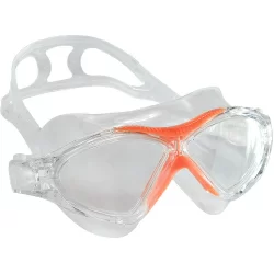 Очки для плавания E33183-4 (полумаска) силикон оранжевый 10020288