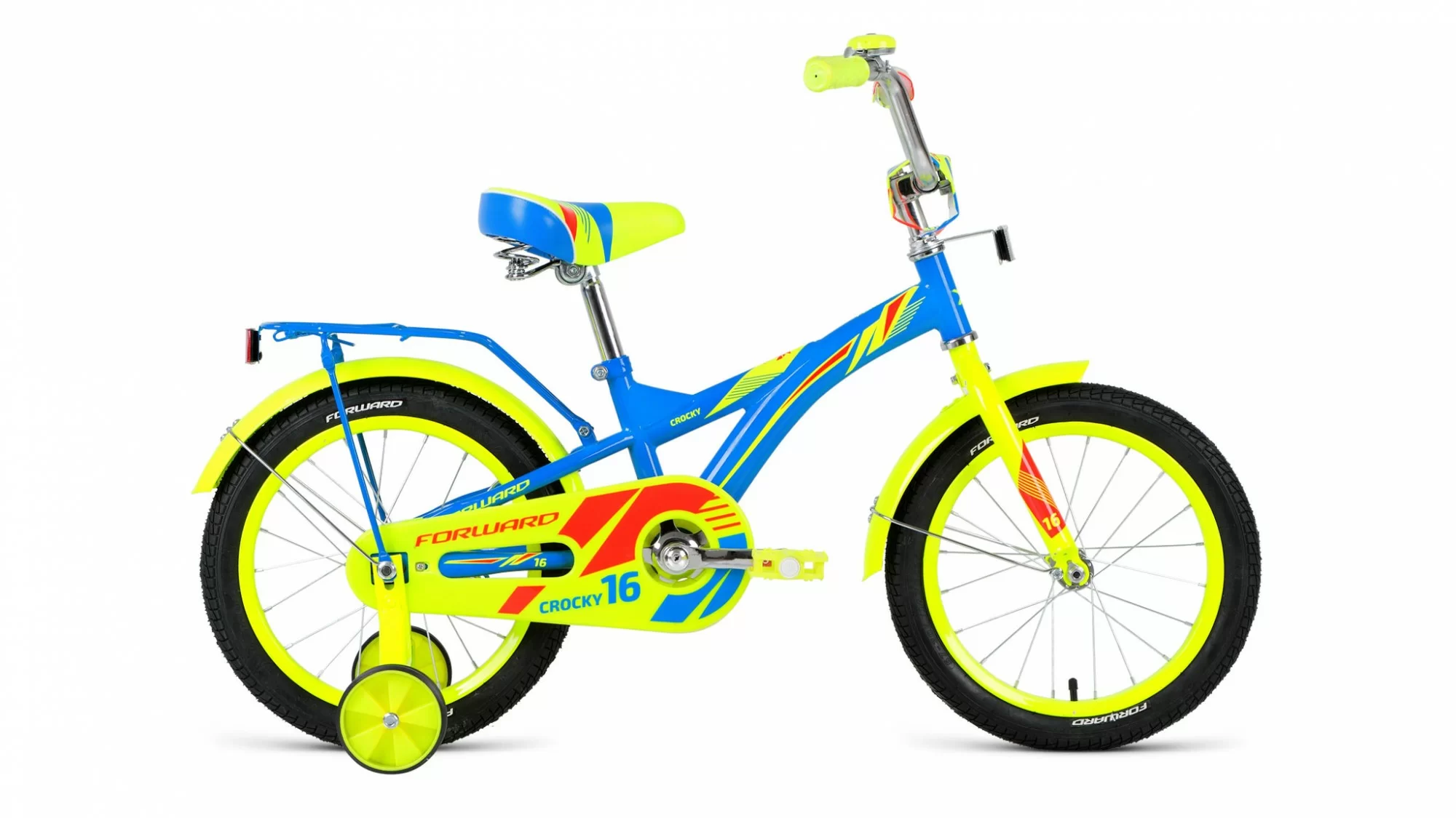Реальное фото Велосипед Forward Crocky 16 (1ск) (2019) синий RBKW9LNG1015 от магазина СпортСЕ
