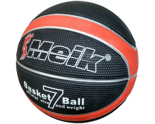 Реальное фото Мяч баскетбольный C28682-3 Meik-MK2310 №7 черный/красный 10015835 от магазина СпортСЕ