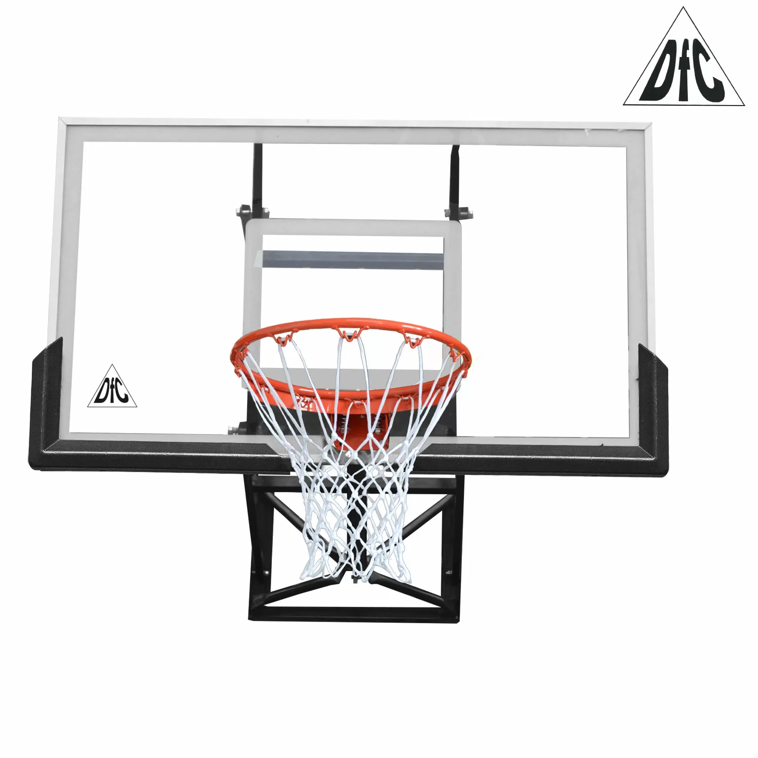 Реальное фото Баскетбольный щит DFC BOARD72G 180x105см стекло 10мм (два короба) от магазина СпортСЕ