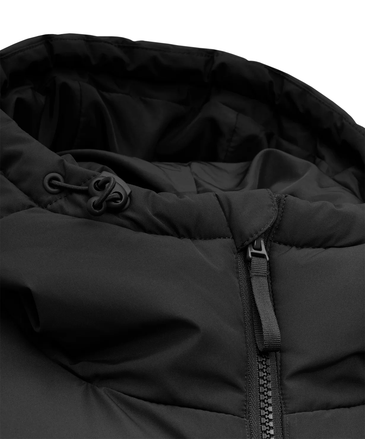 Реальное фото Пальто утепленное ESSENTIAL PerFormPROOF Padded Coat, черный от магазина СпортСЕ