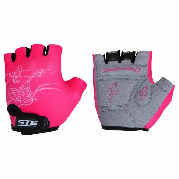 Реальное фото Перчатки быстросъемные с защитной прокладкой на липучке детские мод.819 Х61898 от магазина СпортСЕ