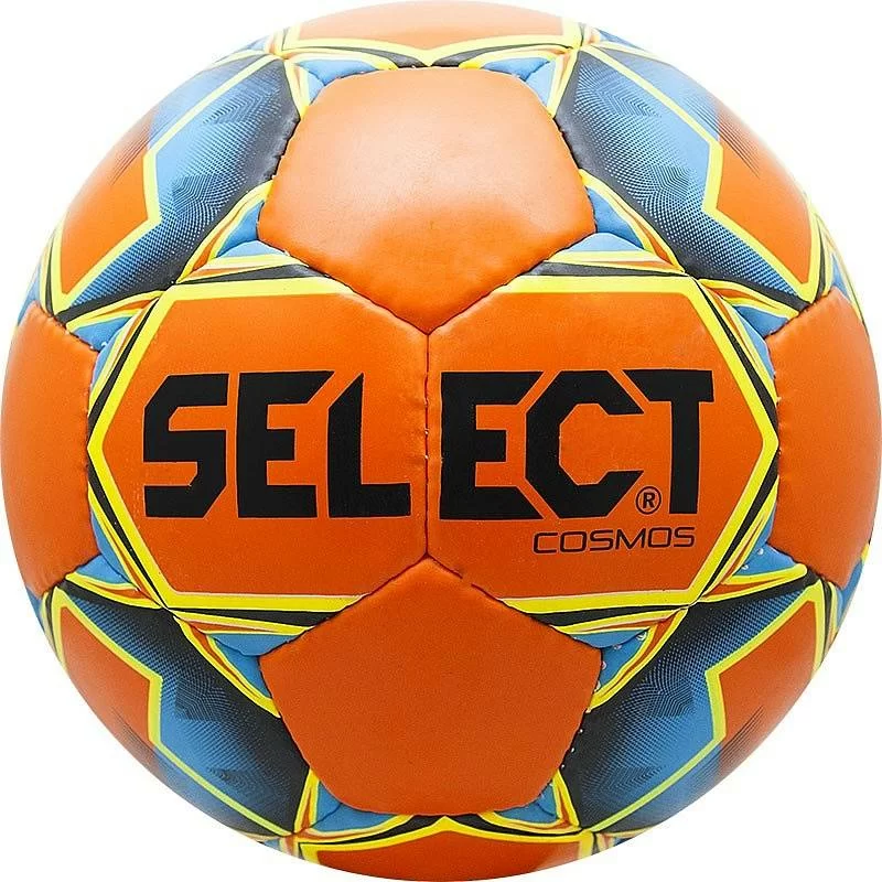 Реальное фото Мяч футбольный Select Cosmos №5 ор-гол-жел 812110.662 от магазина СпортСЕ