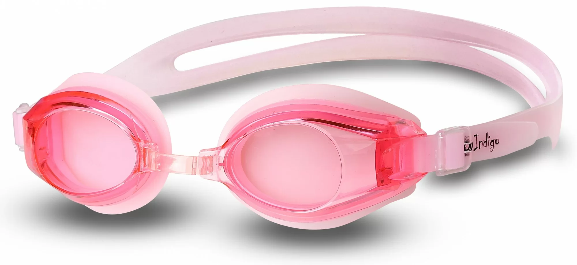 Реальное фото Очки для плавания Indigo  Розовый 105 G от магазина СпортСЕ