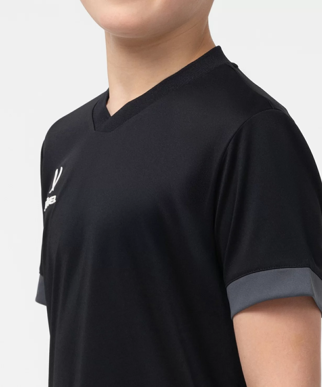 Реальное фото Футболка игровая DIVISION PerFormDRY Union Jersey, черный/темно-серый/белый от магазина СпортСЕ