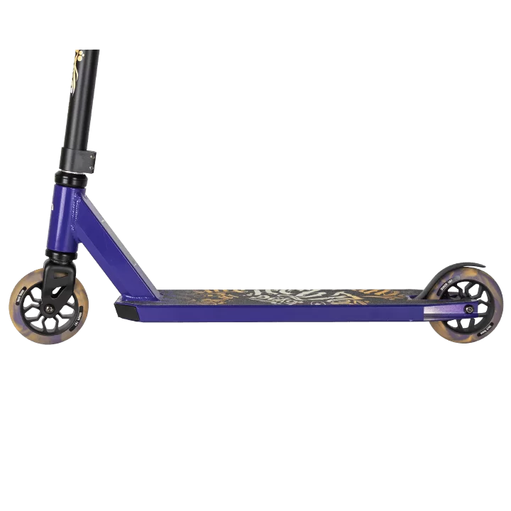 Реальное фото Самокат TechTeam Duker 101 (2021) трюковой purple от магазина СпортСЕ