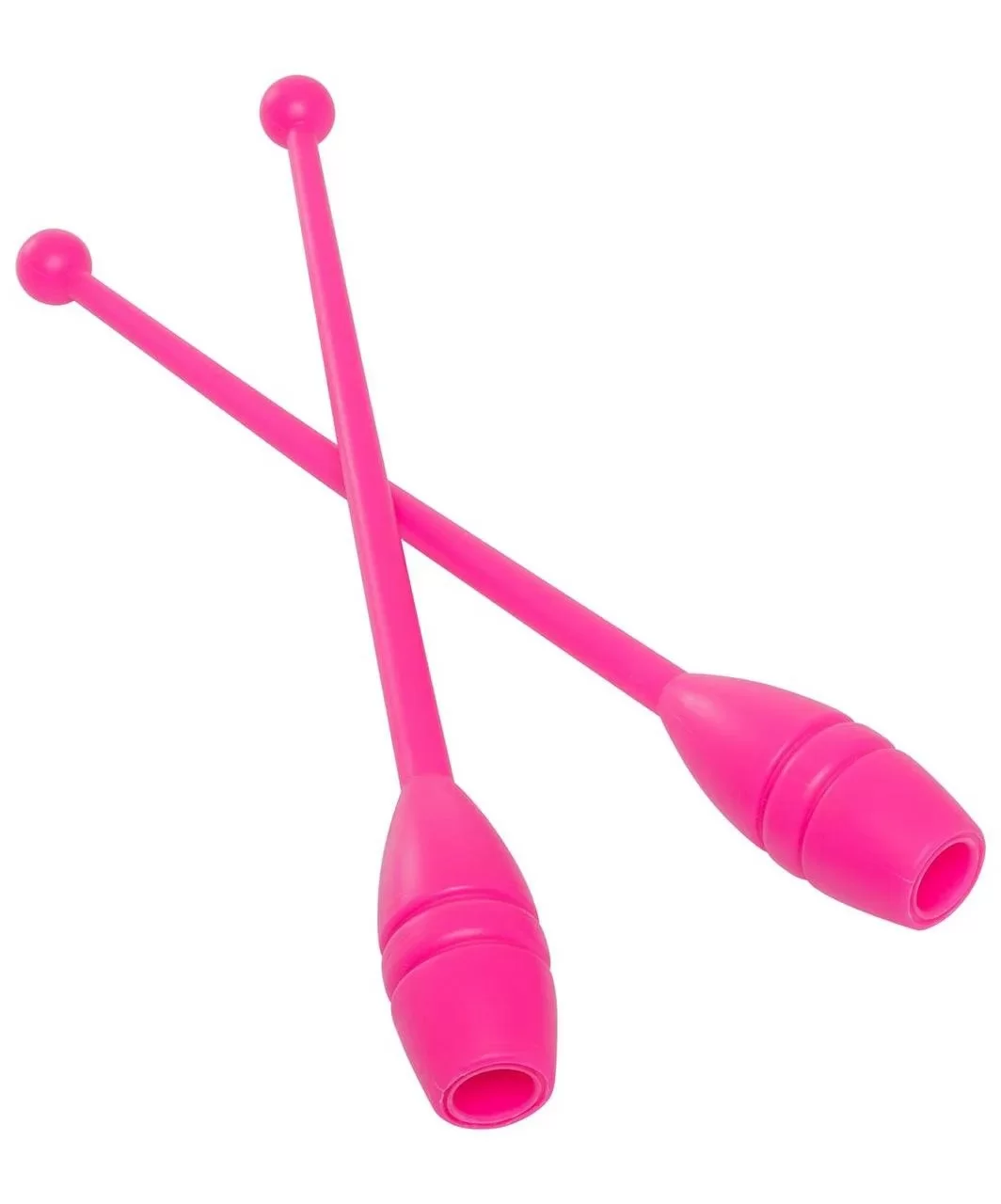 Реальное фото Булавы для гимнастики 45 см розовые У717 от магазина СпортСЕ