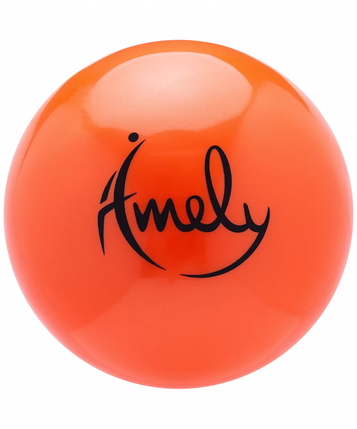 Реальное фото Мяч для художественной гимнастики 15 см Amely AGB-301 оранжевый УТ-00019929 от магазина СпортСЕ