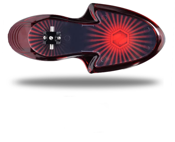 Реальное фото Платформа роликовая Heelys Nano Base Red Black 1010 от магазина СпортСЕ