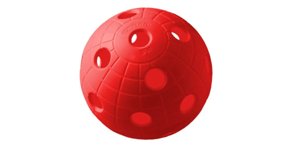 Реальное фото Мяч для флорбола Crater красный 51063 от магазина СпортСЕ