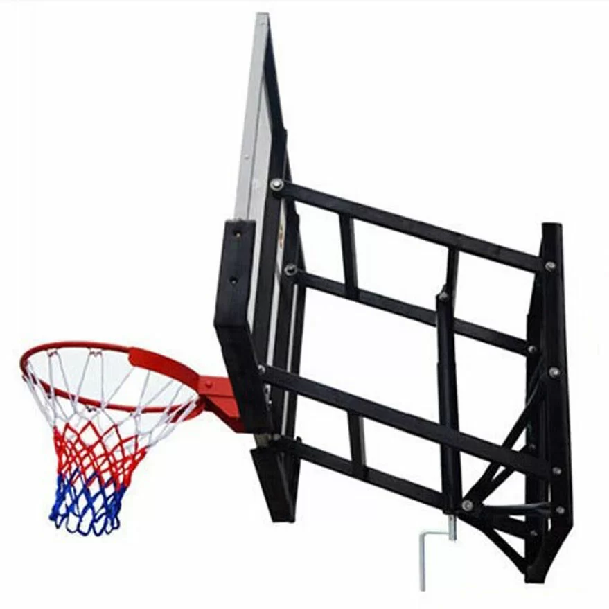 Реальное фото Баскетбольный щит DFC BOARD72G 180x105см стекло 10мм (два короба) от магазина СпортСЕ