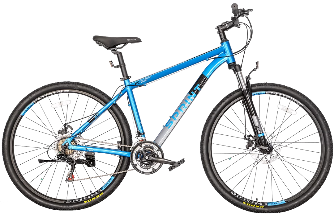 Реальное фото Велосипед TechTeam Sprint 29" синий от магазина СпортСЕ