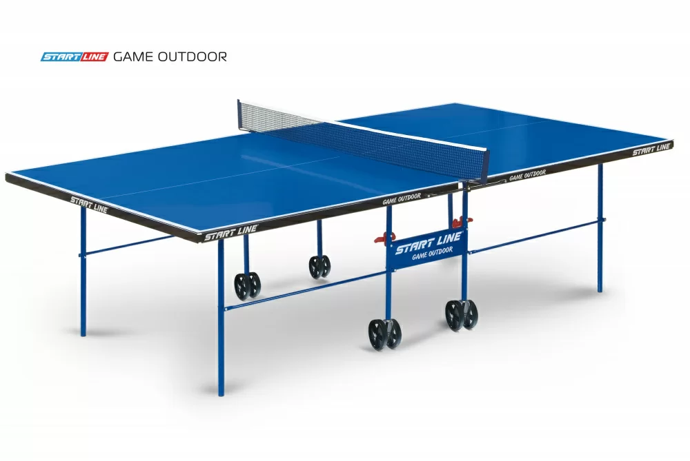 Реальное фото Теннисный стол Start Line Game Outdoor 2 с сеткой 6034 от магазина СпортСЕ