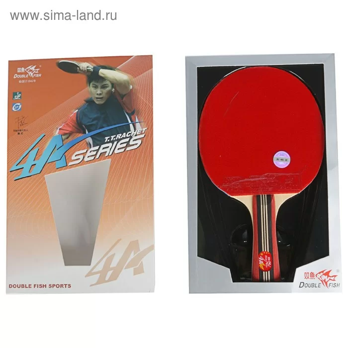 Реальное фото Ракетка для настольного тенниса Double Fish серия 4A-C от магазина СпортСЕ