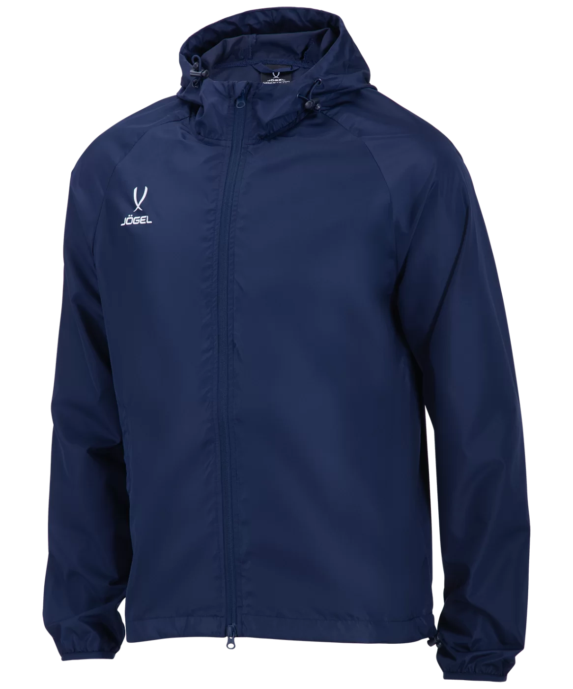 Реальное фото Куртка ветрозащитная CAMP Rain Jacket, темно-синий, детский от магазина СпортСЕ