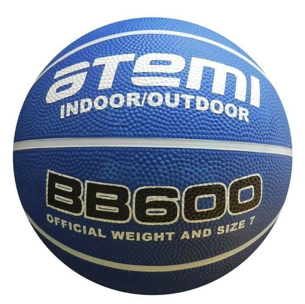 Реальное фото Мяч баскетбольный Atemi BB600 №7 резина 8 панелей от магазина СпортСЕ