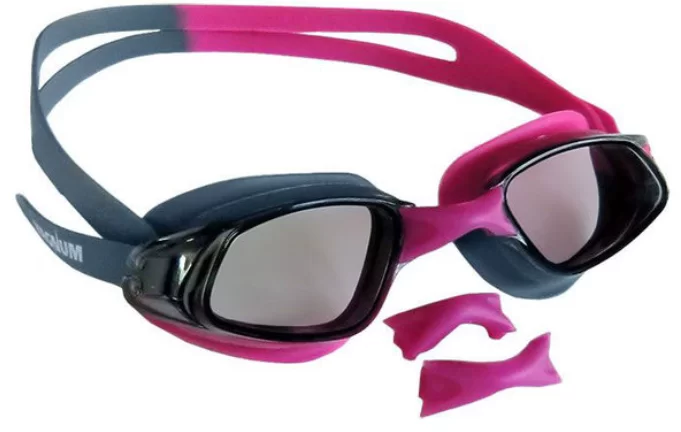 Реальное фото Очки для плавания GT10-4 черн/розовый от магазина СпортСЕ