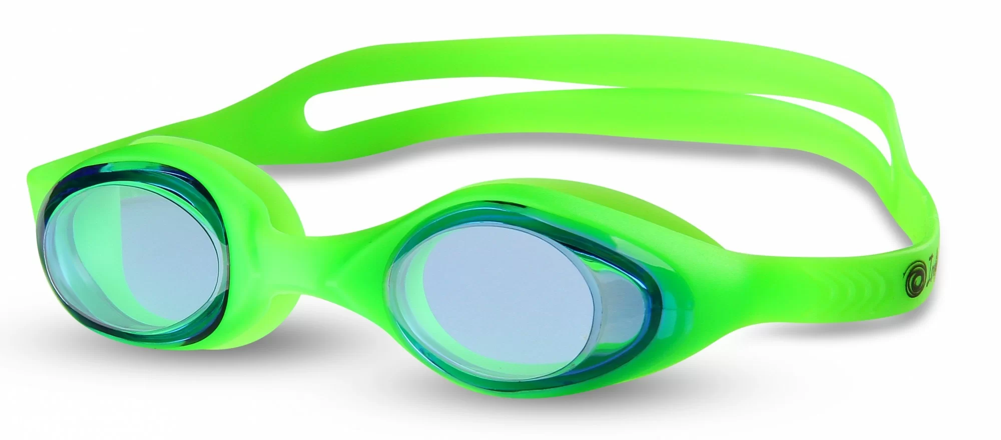 Реальное фото Очки для плавания Indigo G6113 детские зеленые от магазина СпортСЕ