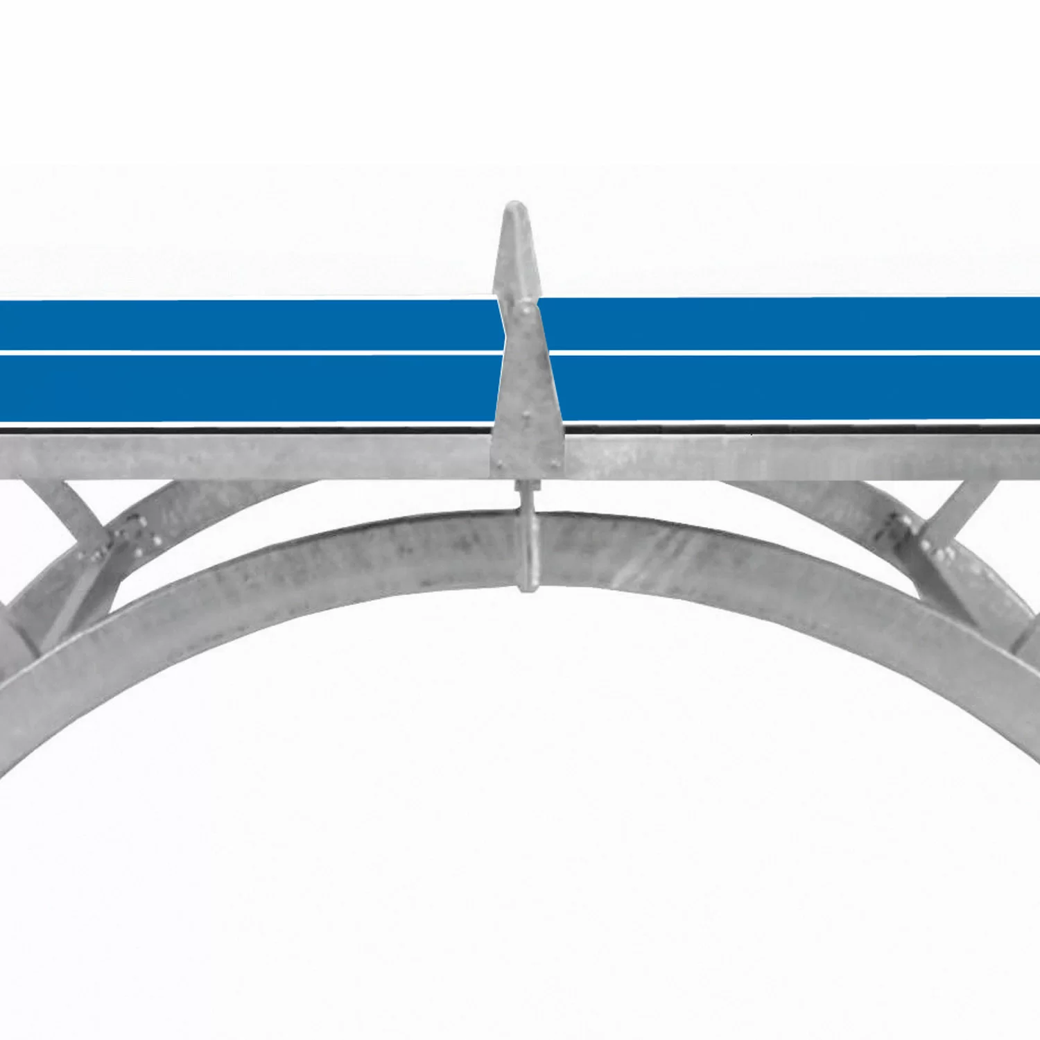 Реальное фото Теннисный стол DONIC OUTDOOR SKY синий (три короба) от магазина СпортСЕ
