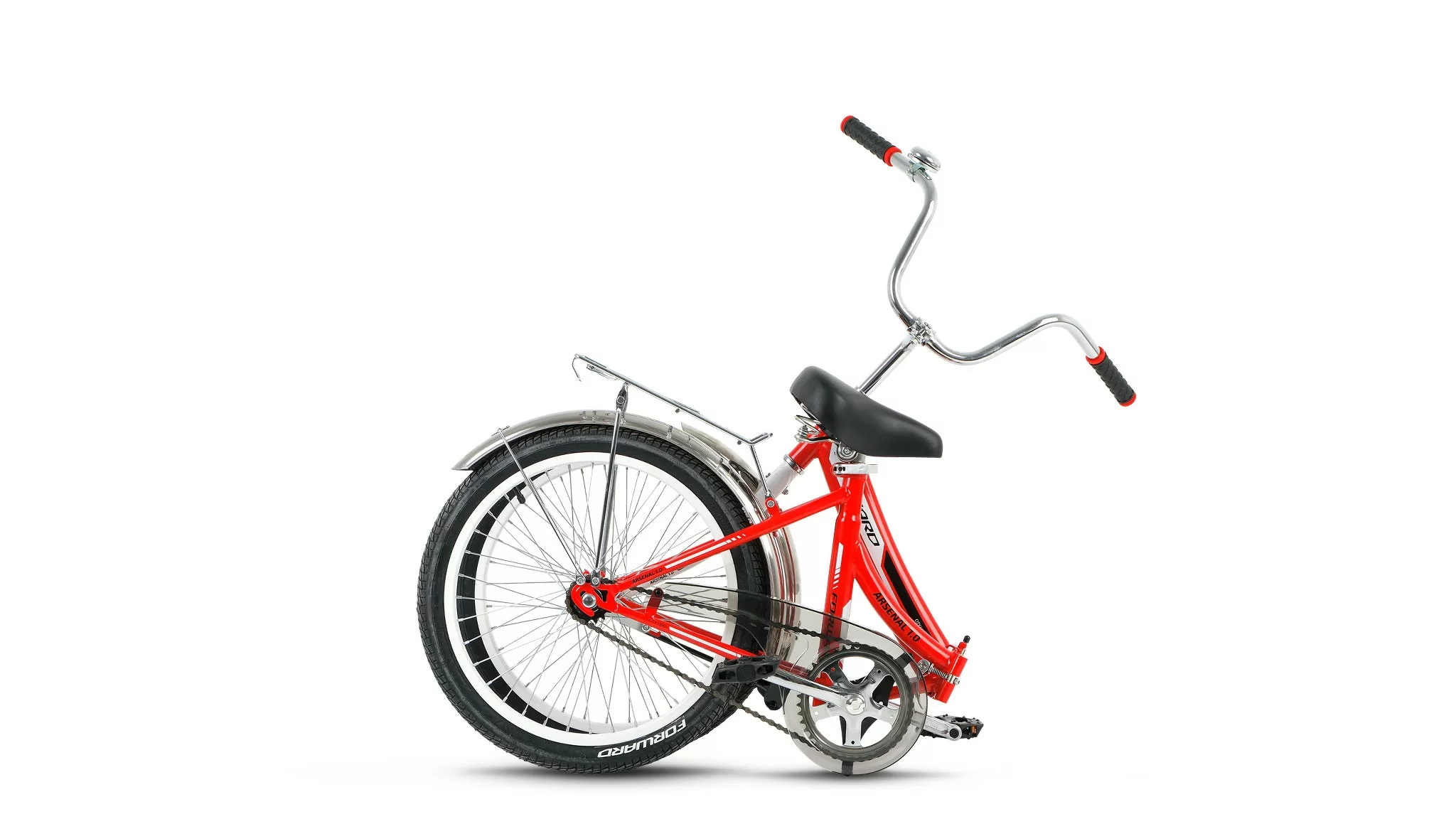 Реальное фото Велосипед Forward Arsenal 20 1.0 скл (1ск.) (2019) красный RBKW9YF01004 от магазина СпортСЕ