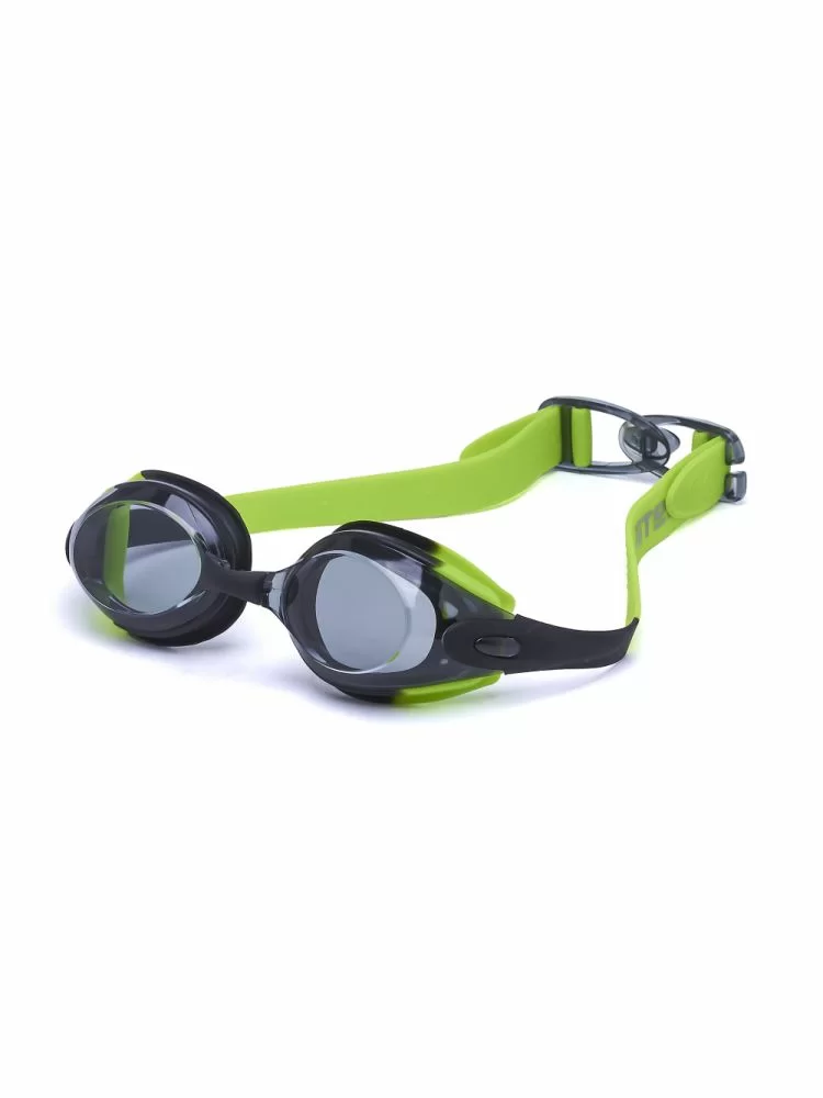 Реальное фото Очки для плавания Atemi M510 силикон черно-зеленые от магазина СпортСЕ