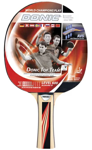 Реальное фото Ракетка для настольного тенниса Donic Top Team 600 УТ-00015334 от магазина СпортСЕ