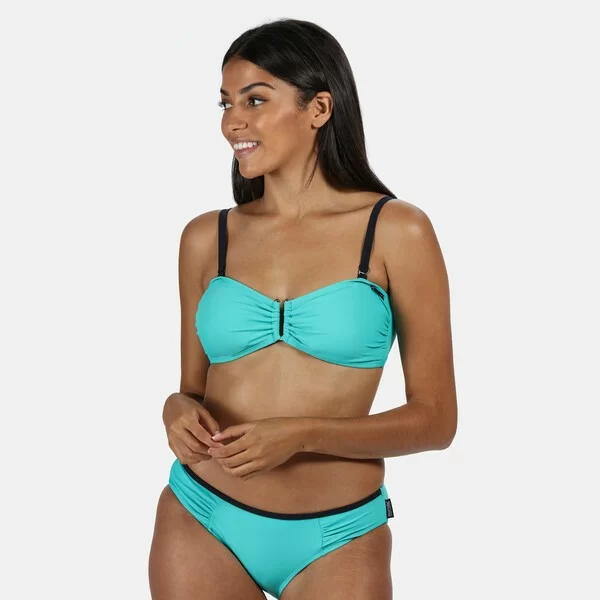 Реальное фото Топ купальный Aceana Bikini III (Цвет 770, Бирюзовый) RWM016 от магазина СпортСЕ