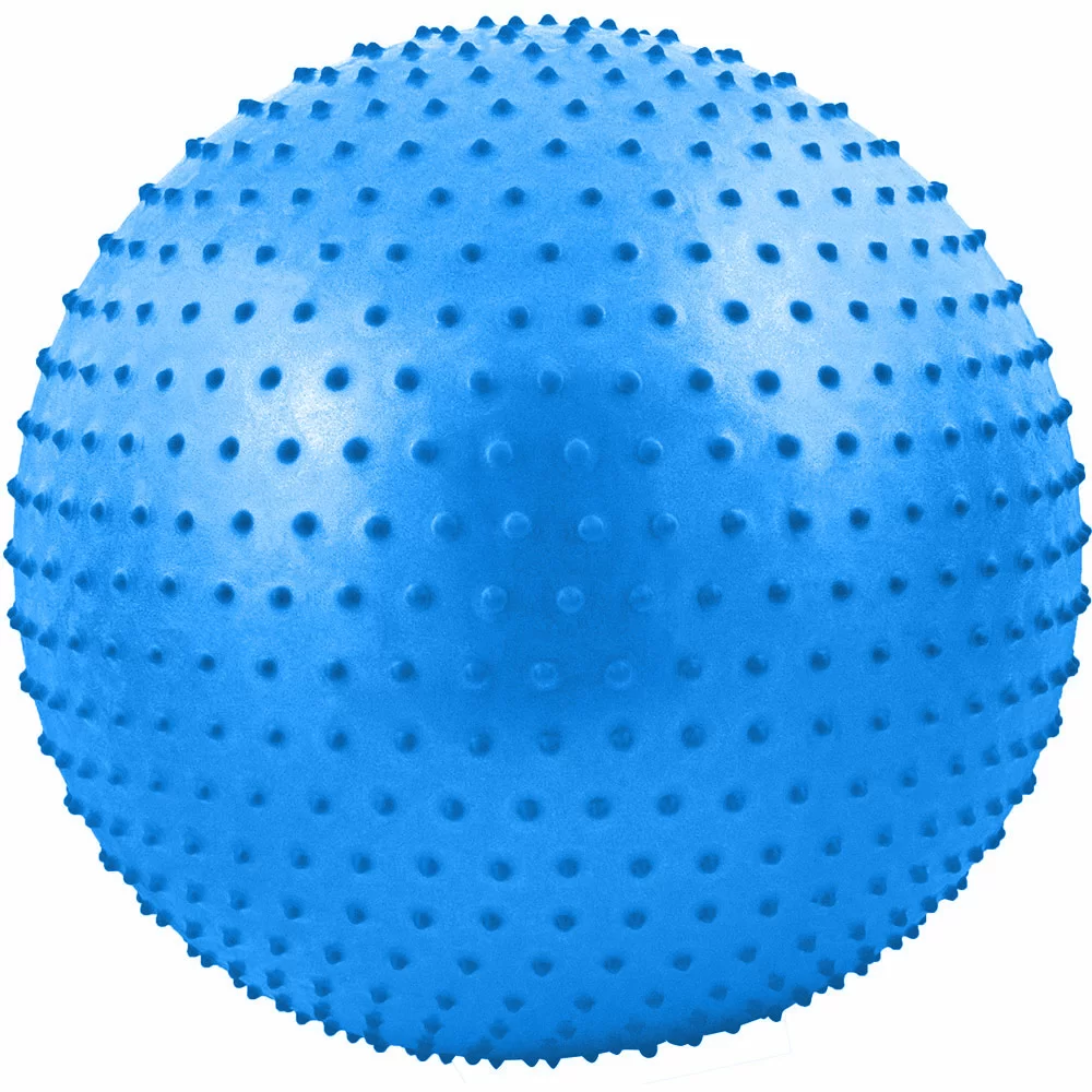 Реальное фото Мяч массажный 65 см FBM-65-5 антивзрыв синий 10018777 от магазина СпортСЕ