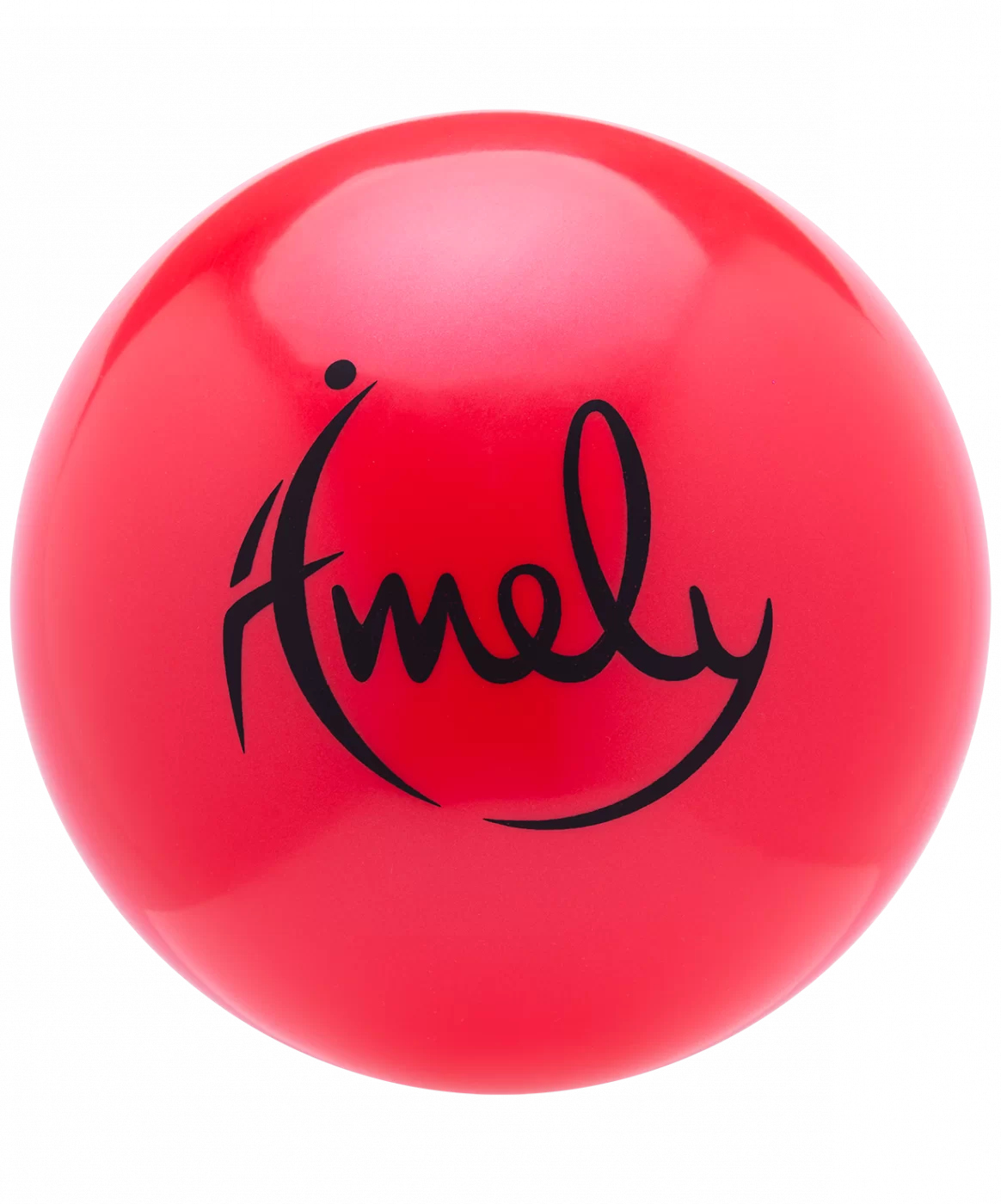 Реальное фото Мяч для художественной гимнастики 15 см Amely AGB-301 красный УТ-00019924 от магазина СпортСЕ