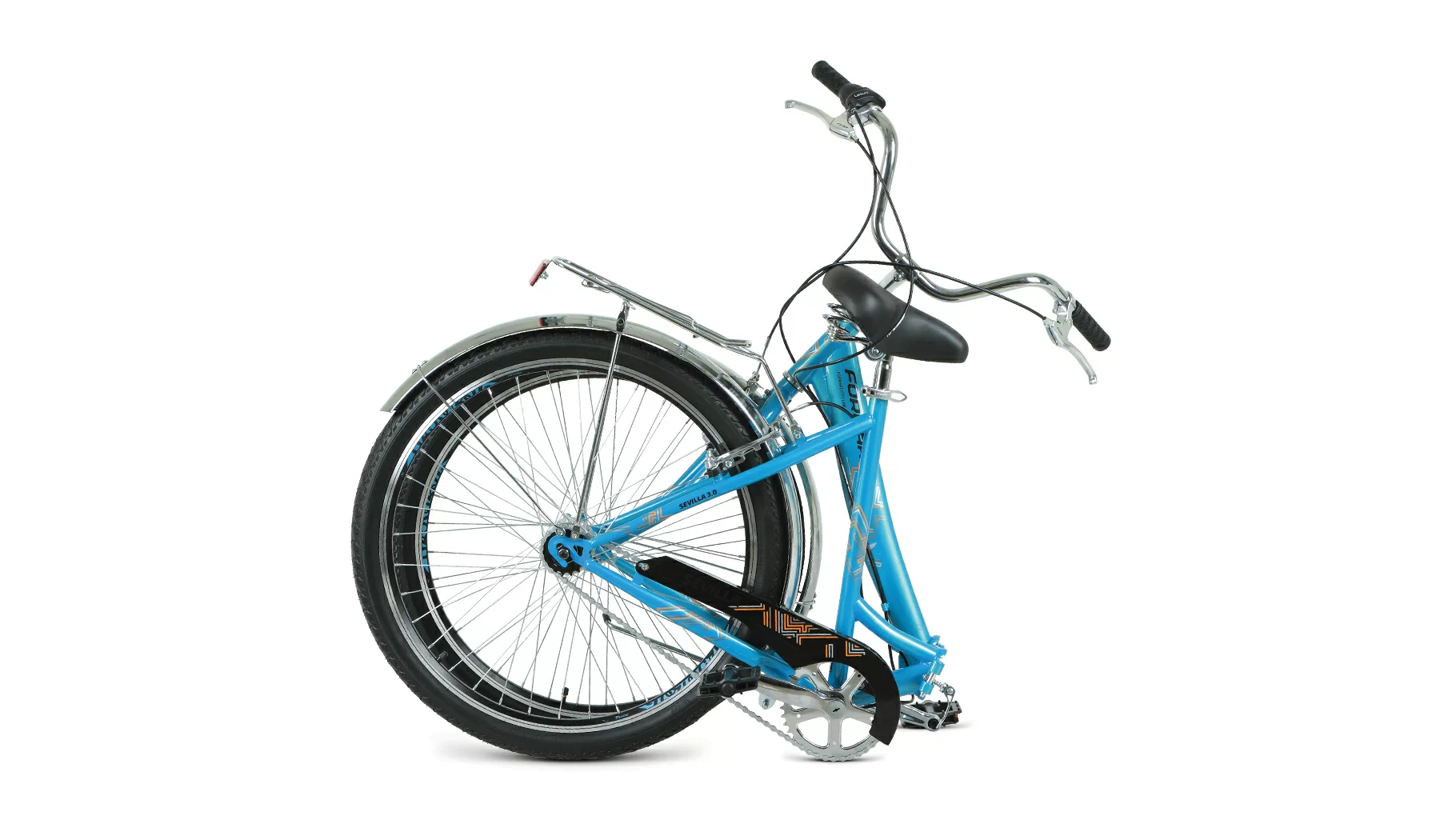 Реальное фото Велосипед Forward Sevilla 26 3.0 скл. 26" (2020-2021) синий/серый от магазина СпортСЕ