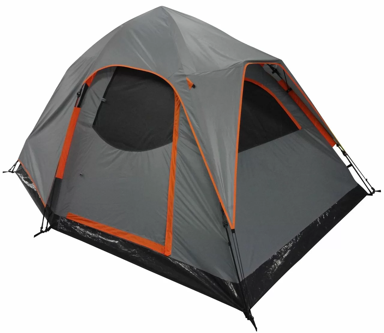 Реальное фото Палатка 63310A Happy Home серый и оранжевый от магазина СпортСЕ