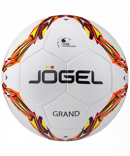 Реальное фото Мяч футбольный Jögel Grand №5 желтый (BC20) УТ-00016944 от магазина СпортСЕ
