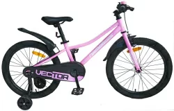 Велосипед 18" Nameless VECTOR, розовый/белый (Новинка 2023)