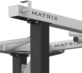 MATRIX MAGNUM A45 Силовая станция для жима от плеч (ЧЁРНЫЙ)
