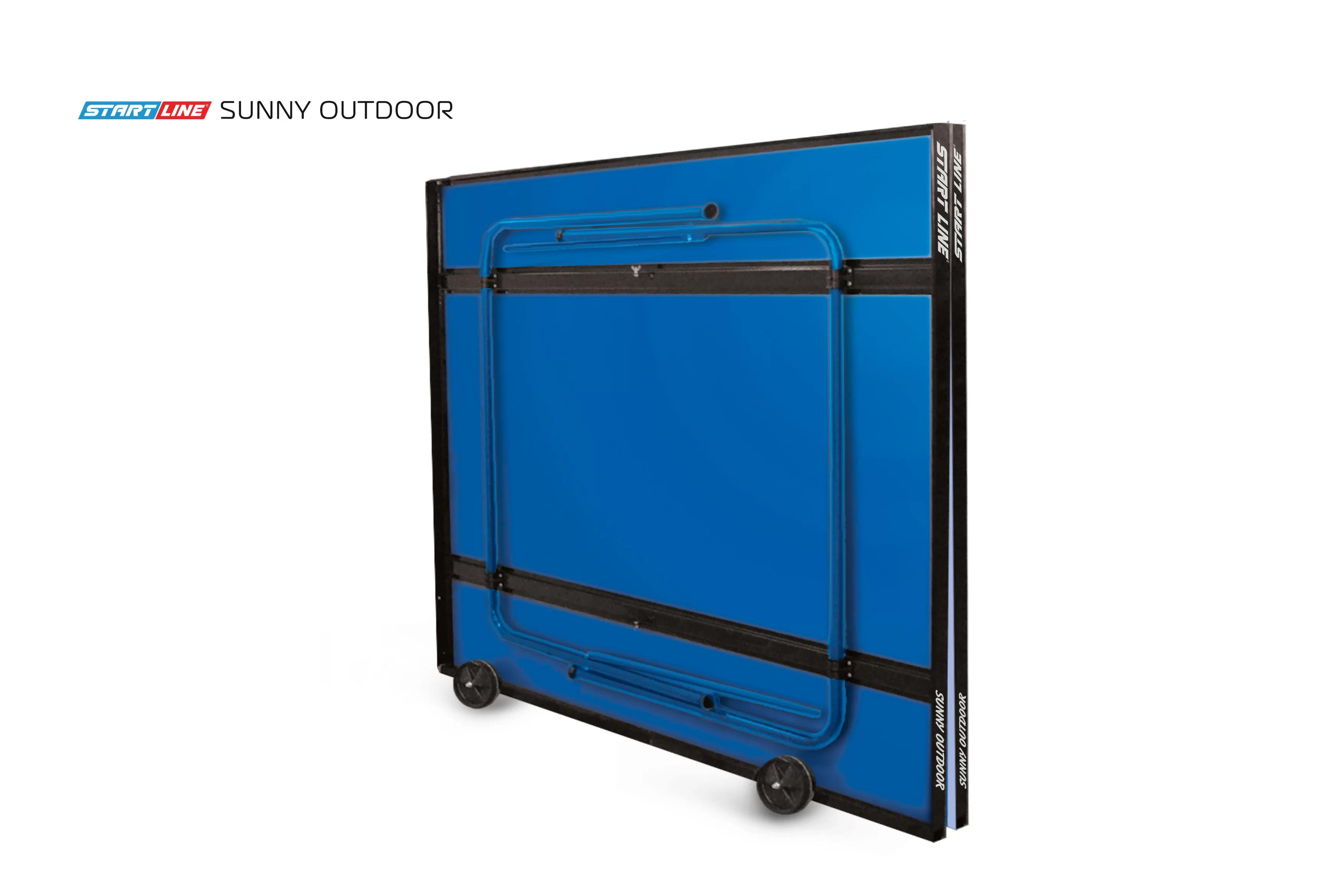 Реальное фото Теннисный стол Start Line Sunny Outdoor blue от магазина СпортСЕ