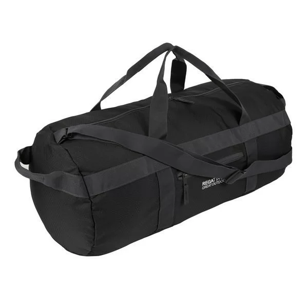 Реальное фото Сумка Packaway Duff 40L (Цвет 800, Черный) EU180 от магазина СпортСЕ