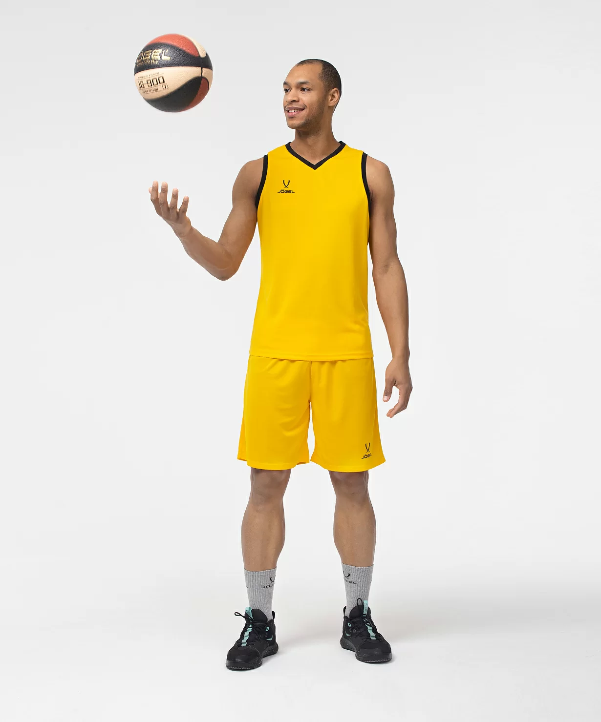 Реальное фото Майка баскетбольная Camp Basic, желтый от магазина СпортСЕ