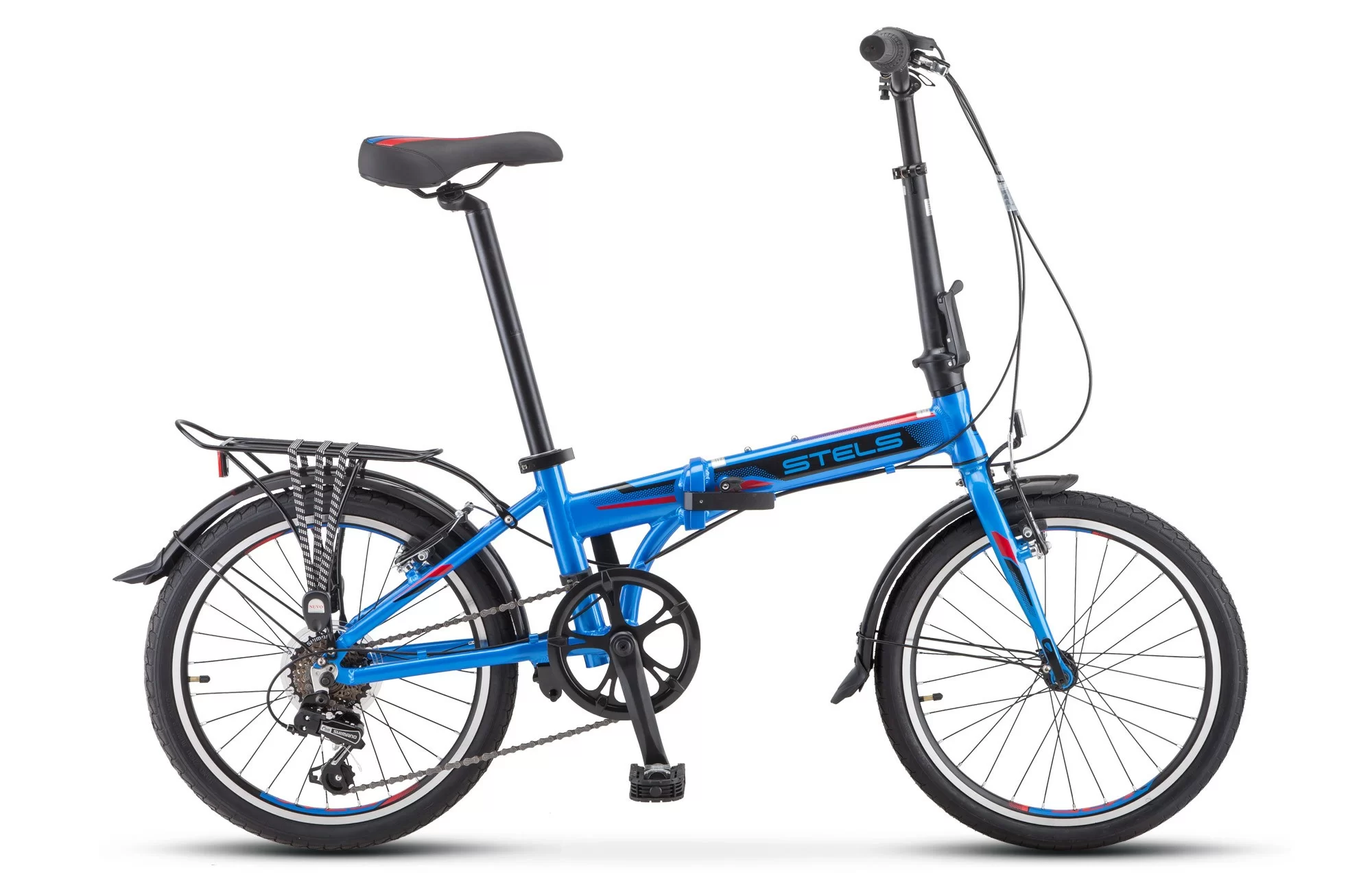 Реальное фото Велосипед Stels Pilot-630 20" (2019) темно-синий V020 от магазина СпортСЕ