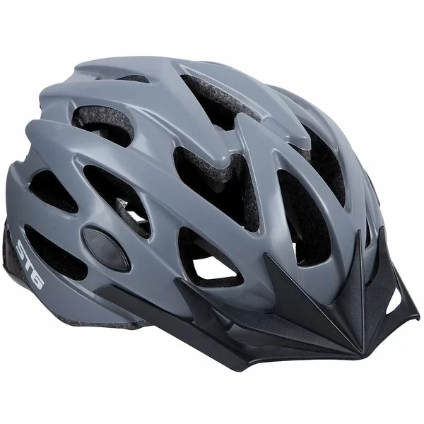 Реальное фото Шлем STG MV29-A серый матовый Х82391 от магазина СпортСЕ
