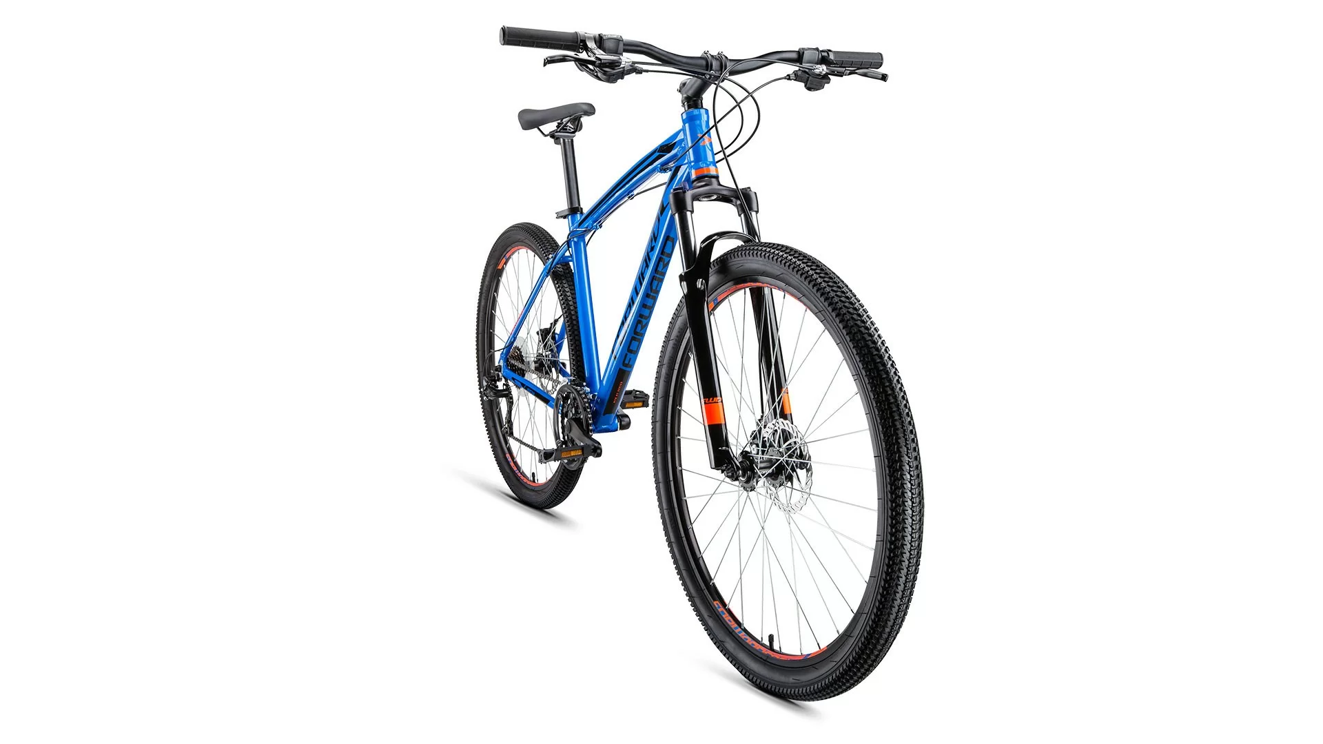 Реальное фото Велосипед Forward Next 29 2.0 disc (21ск) (2019) синий от магазина СпортСЕ