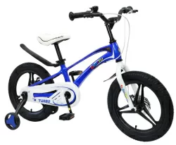 Велосипед 18" BIBITU TURBO, синий/белый (2024)