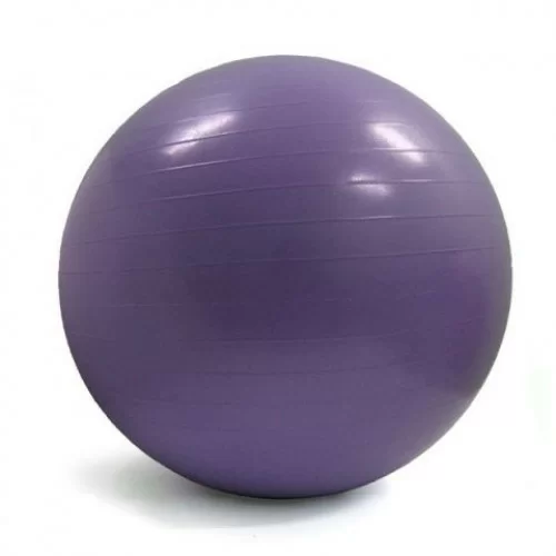Реальное фото Фитбол 65см MadGame Yoga ball violet от магазина СпортСЕ