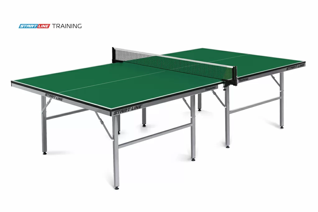 Реальное фото Теннисный стол Start Line Training green от магазина СпортСЕ