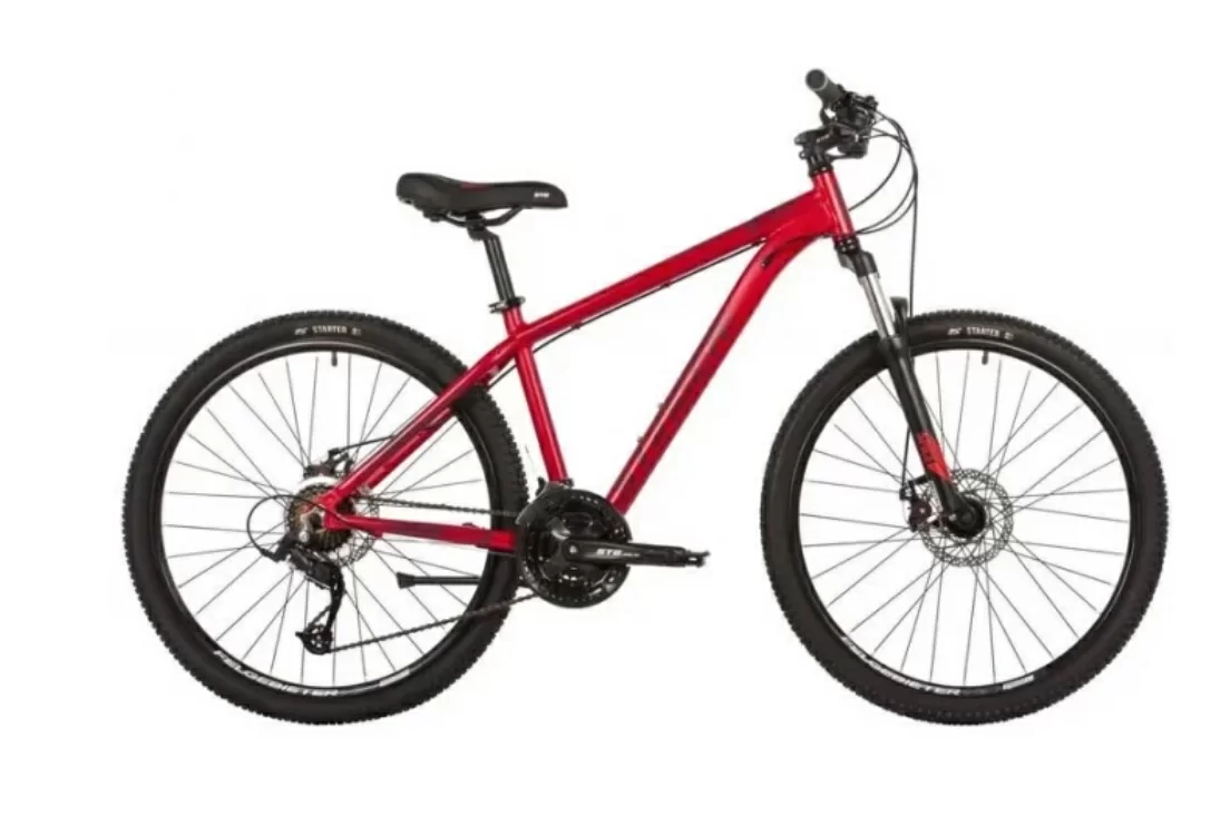 Реальное фото Велосипед Stinger 26" Element Evo красный от магазина СпортСЕ