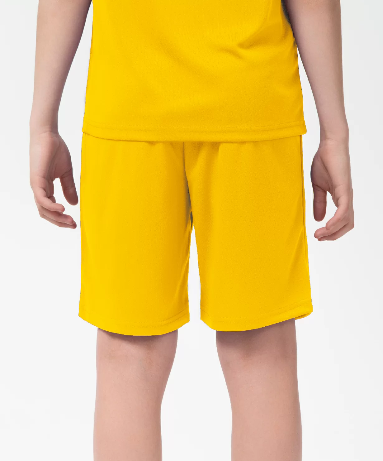 Реальное фото Шорты баскетбольные Camp Basic, желтый, детский от магазина СпортСЕ