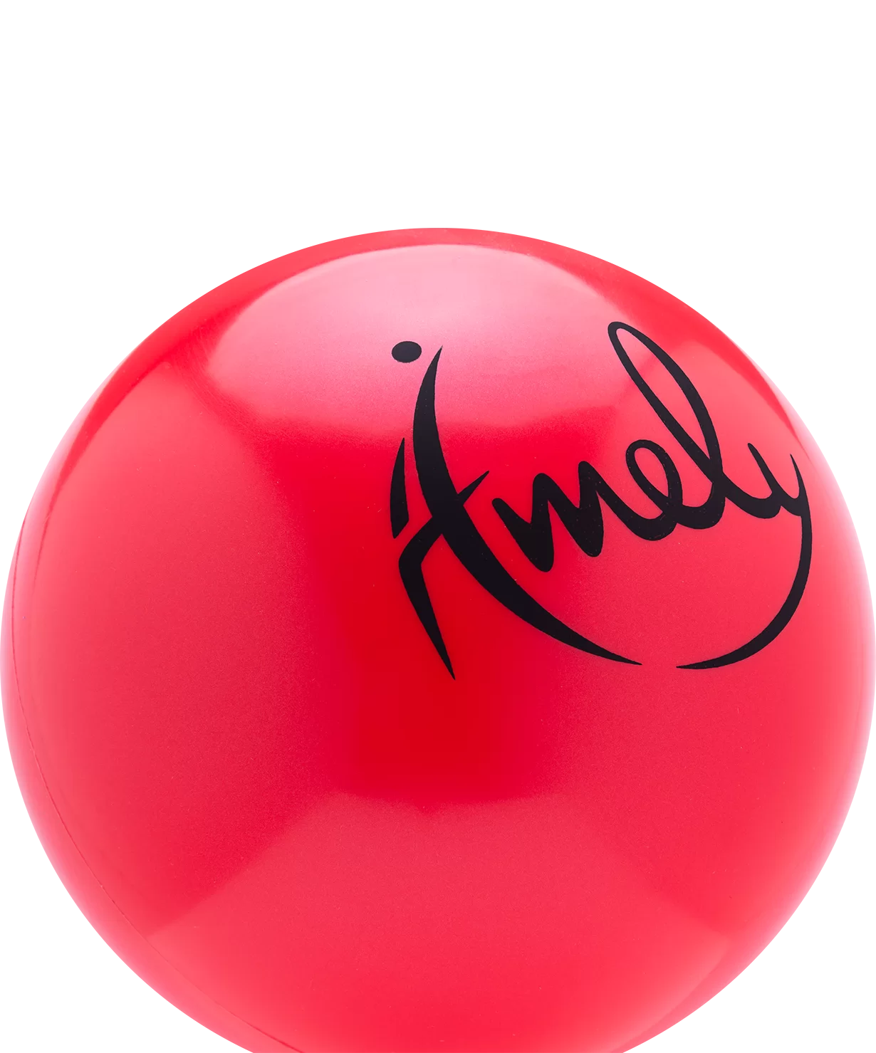 Реальное фото Мяч для художественной гимнастики 15 см Amely AGB-301 красный УТ-00019924 от магазина СпортСЕ