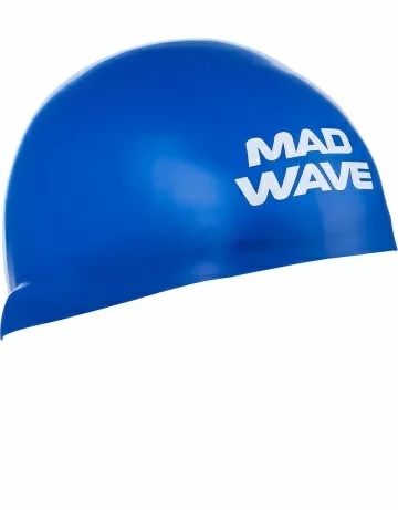 Реальное фото Шапочка для плавания Mad Wave D-Cap Fina Approved M M0537 01 2 04W от магазина СпортСЕ