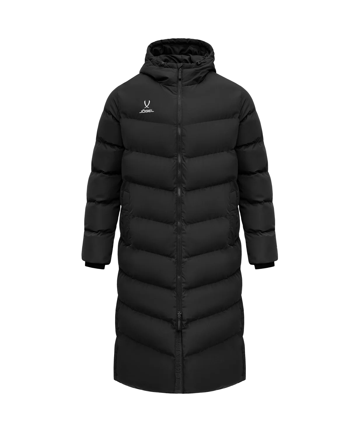 Реальное фото Пальто утепленное ESSENTIAL PerFormPROOF Padded Coat, черный от магазина СпортСЕ