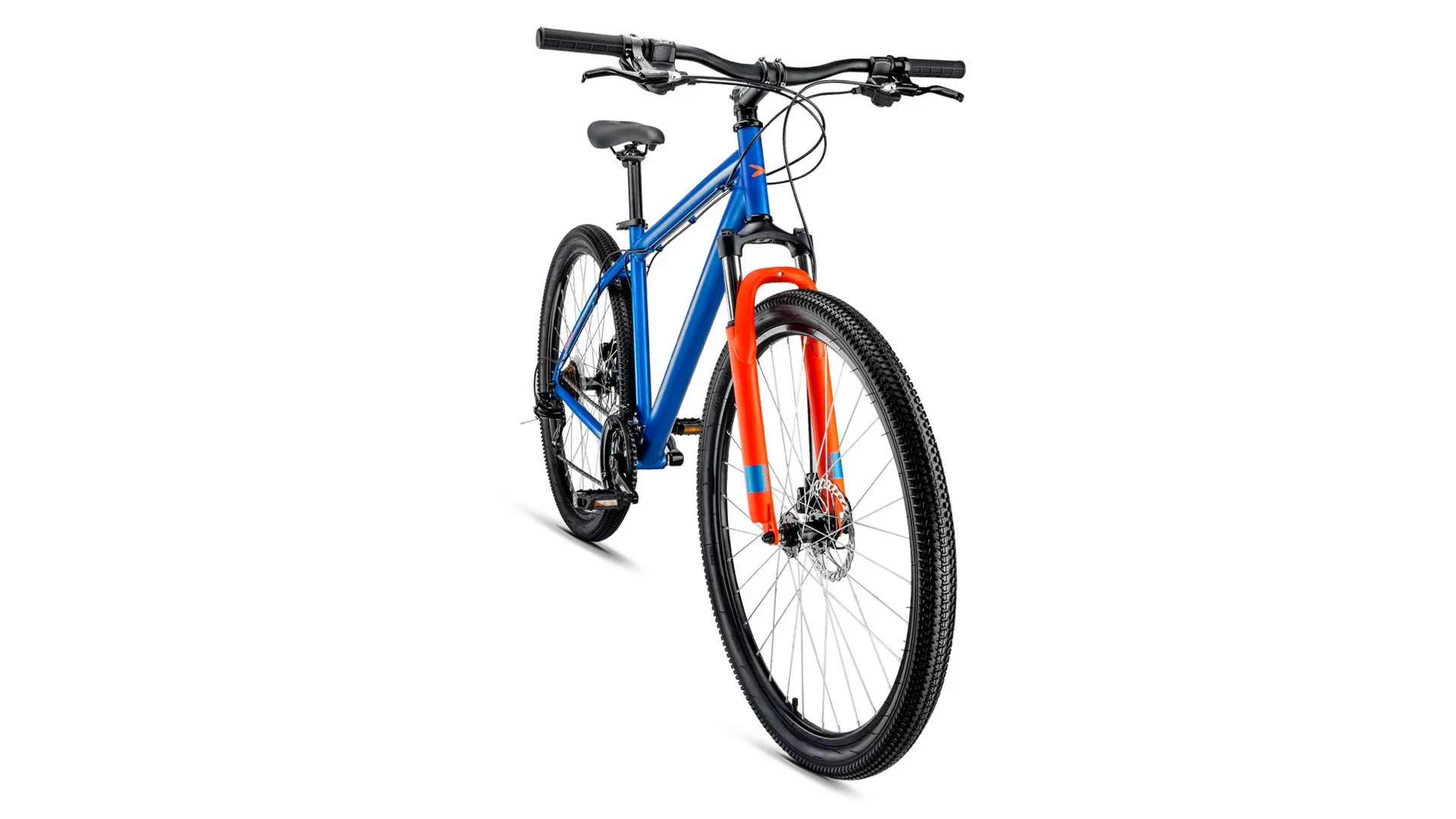 Реальное фото Велосипед Forward Sporting 29 2.0 disc (21ск) (2019) синий мат. от магазина СпортСЕ